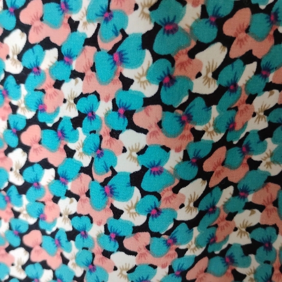Pinkyotto Floral Mini Dress Small Open Back Circle Skirt Retro Vintage-Inspired - Picture 4 of 9